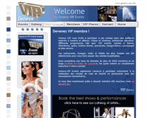 Tablet Screenshot of geneva-vip.com